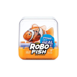 Интерактивная игрушка "Роборыбка" ROBO ALIVE S3 7191-5 оранжевая