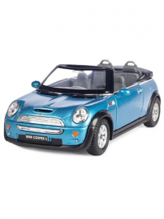 Детская коллекционная машинка Mini Cooper S Kinsmart KT5089W инерционная