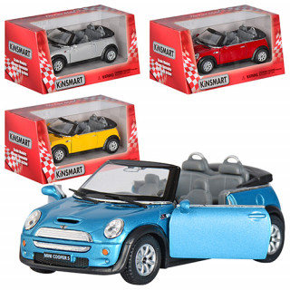 Детская коллекционная машинка Mini Cooper S Kinsmart KT5089W инерционная