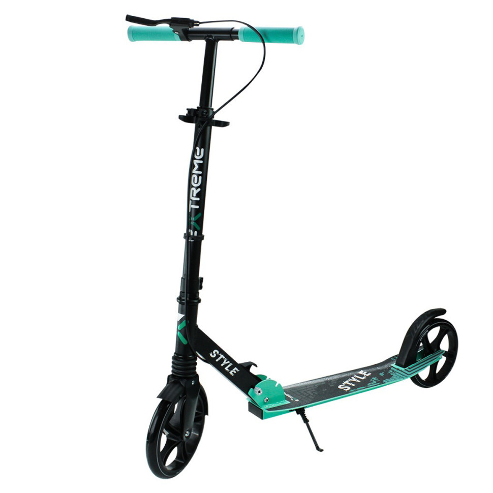 Самокат городской 2-х колесный Scooter Extreme SK211(Turquoise) бирюзовый опт, дропшиппинг