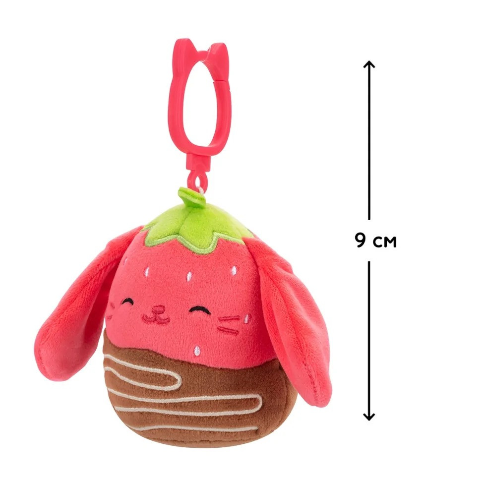 Мягкая игрушка на клипсе Кролик Гунда Squishmallows SQCP00464, 9 см опт, дропшиппинг
