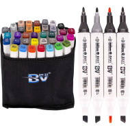 Набор скетч-маркеров 36 цветов BV800-36 в сумке