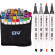Набор скетч-маркеров 36 цветов BV800-36 в сумке опт, дропшиппинг