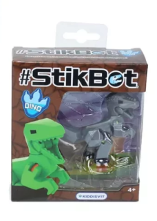 Фигурка для анимационного творчества Пахицефалозавр Stikbot TST622DN_UAKD-1(Grey)
