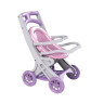 Коляска для ляльок з шезлонгом Doloni Toys 0122/04 Сіро-рожева - гурт(опт), дропшиппінг 