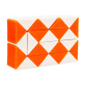 Головоломка Змейка Рубика IGR67(Orange) маленькая 3,5x5,5 см, двухцветная опт, дропшиппинг