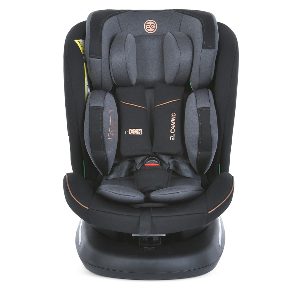 Автокресло I-CON ME 1117 Melange Midnight, группа 0+/1-2-3, isofix, поворот 360 опт, дропшиппинг