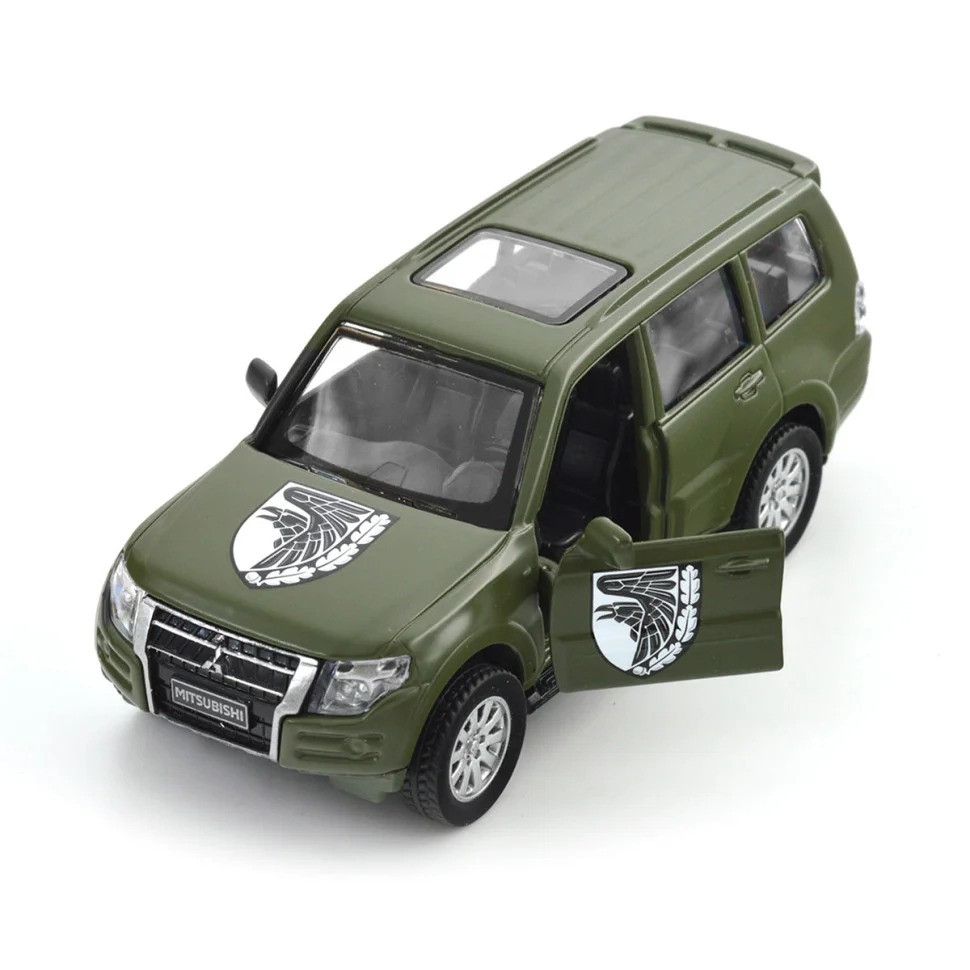 Автомодель серії «Шеврони Героїв» Mitsubishi Pajero 4WD Tubro «93 ОМБр» TechnoDrive 250283M - гурт(опт), дропшиппінг 