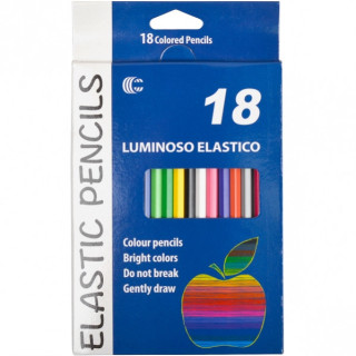 УЦІНКА! Олівець 18 кольорів Luminoso elastico 