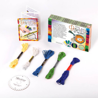 Набор креативного творчества "Фенечки" Danko Toys FIM-01-01-08 из мулине