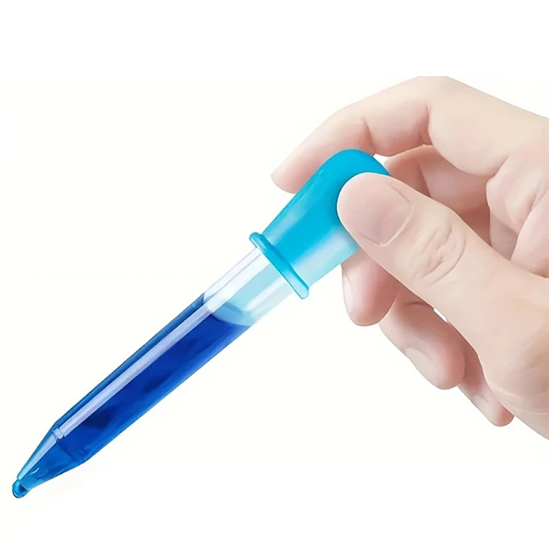 Силиконовая пипетка-дозатор PP-0,5-ML, объемом 5 мл, в ассортименте опт, дропшиппинг