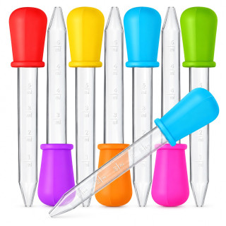 Силиконовая пипетка-дозатор PP-0,5-ML, объемом 5 мл, в ассортименте