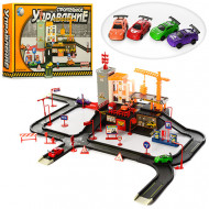Дитячий ігровий набір Гараж з будівництвом TG 226275 R /5513-15 з машинками
