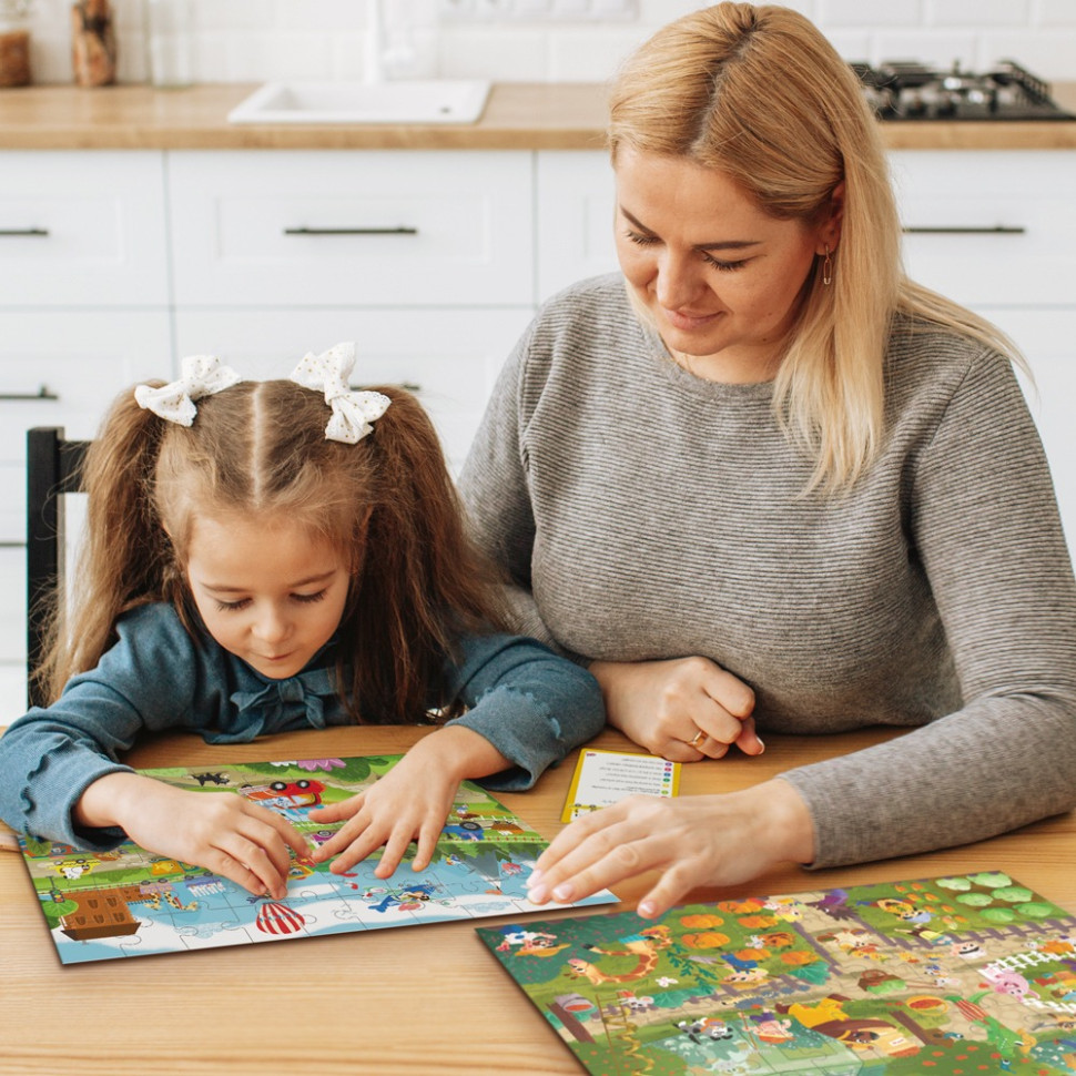 Детский виммельпазл 