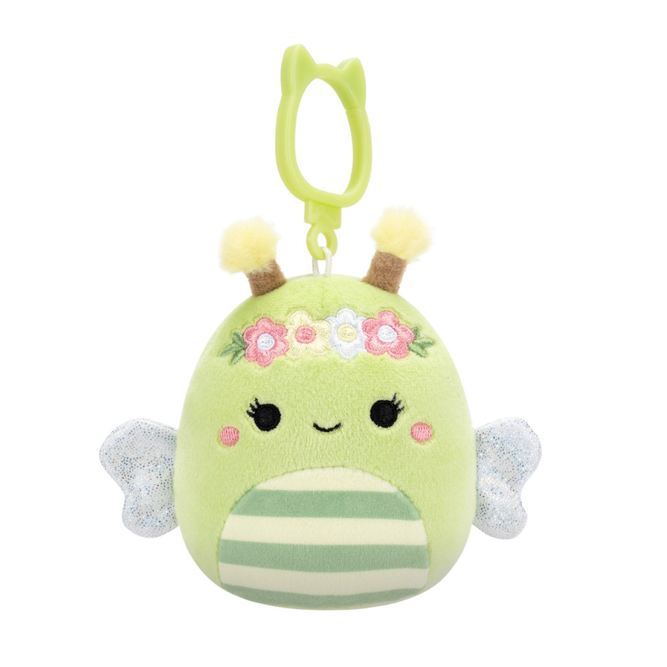 Мягкая игрушка на клипсе Пчелка Сибил Squishmallows SQCP00460, 9 см опт, дропшиппинг