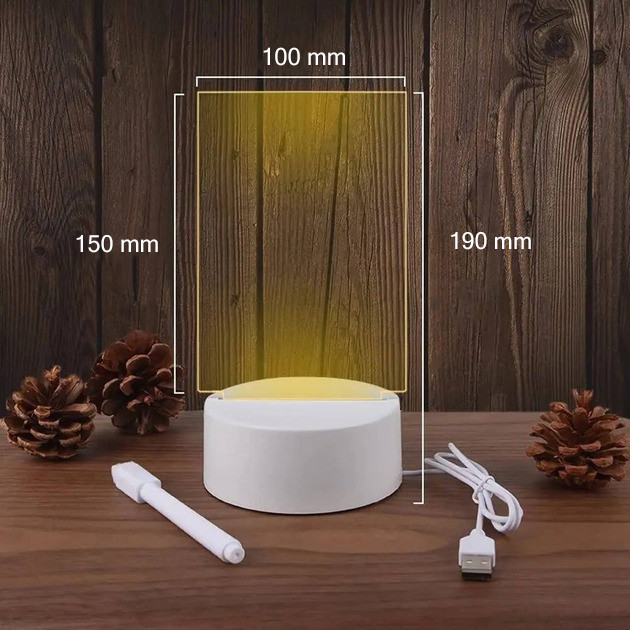 Лампа-планер LED 3D visualization lamp 3DLED планшет для рисования опт, дропшиппинг