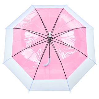 Зонт-трость для взрослых MK 5277(Pink) длина 87 см, трость 78 см, диаметр 103 см, спица 57,5 см