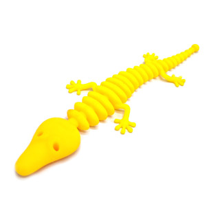 УЦІНКА! Ящірка антистрес MS3656(Yellow)-UC 20 см