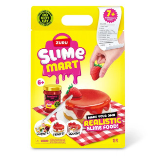 Игровой набор со слаймами "Клубничный чизкейк" Slime Mart 15901A серии "Shopping Bag"