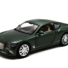 УЦЕНКА! Машина Bentley Continental GT AS-2808, 1:24 Зеленая опт, дропшиппинг
