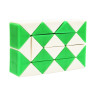 Головоломка Змейка Рубика IGR67(Green) маленькая 3,5x5,5 см, двухцветная опт, дропшиппинг