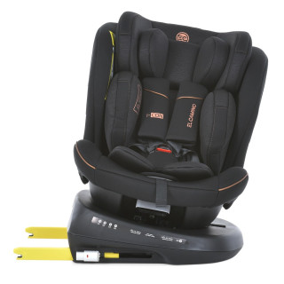 Автокрісло I-CON ME 1117 Black Striped, група 0+/1-2-3, isofix, поворот 360