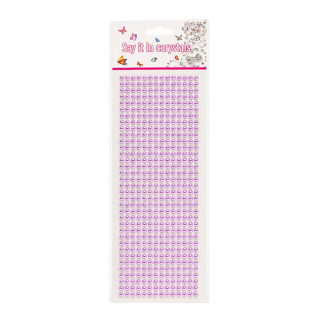 Декоративні наклейки XY-007(Lilac) для авто, ноутбуків, телефонів 