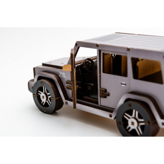 Деревянный 3D конструктор "Gelandewagen" Puz-26914, 109 деталей