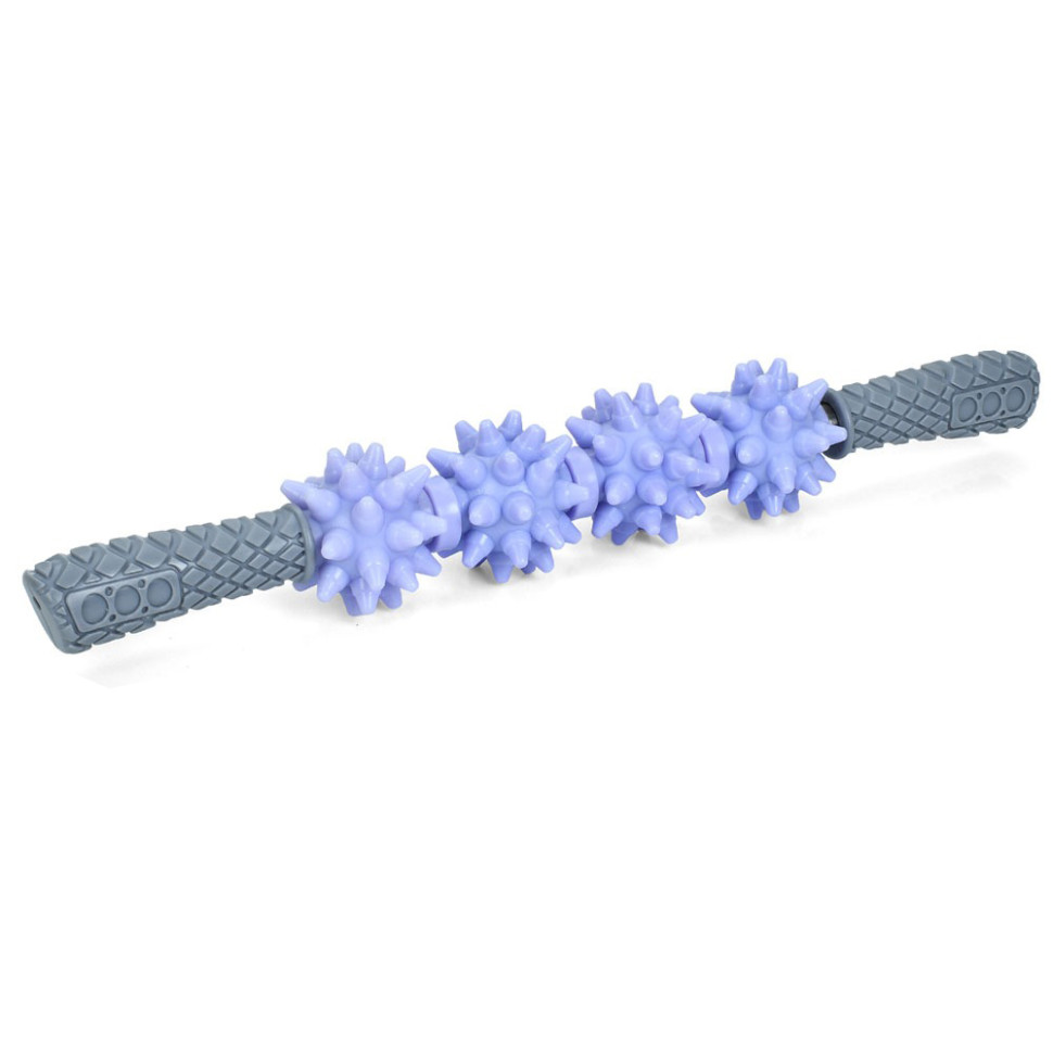 Роликовый массажер MS 4672(Violet) размер 45,5х7 см, фиолетовый опт, дропшиппинг