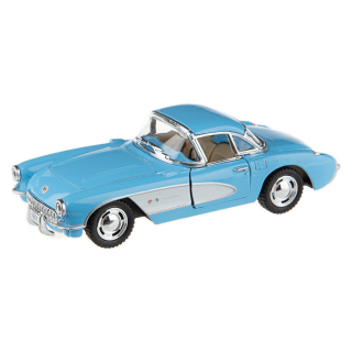 Машинка Chevrolet Corvette 1957 Kinsmart KT5316W инерционная, 1:34