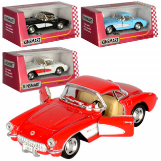 Машинка Chevrolet Corvette 1957 Kinsmart KT5316W инерционная, 1:34