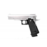 Детский пистолет на пульках "Colt M1911" Galaxy G6S металл серебро