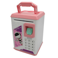 Детская игрушка Сейф копилка на батарейках 906(Pink) розовый