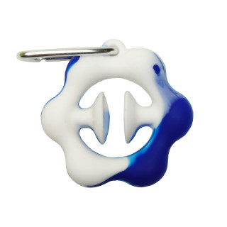 Игрушка-антистресс "POP-IT" PPT-Ex(Blue-White) Эспандер Сине-Белый