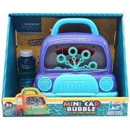 Генератор мильних бульбашок «Mini Car Bubble» КВ1285-PURPL, світло, звук