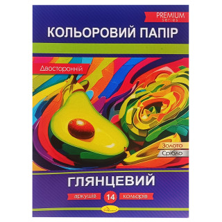 Набір двостороннього кольорового паперу 