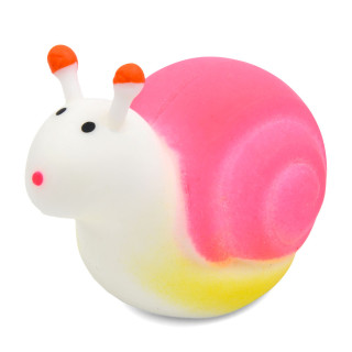 Детская игрушка-антистресс "Улитка" MS 4044(Pink) размер 8,5 см, мука
