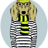 Картина по номерам. Rosa „Stylish Dog“ N00013265, 35х45 см опт, дропшиппинг