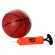 Баскетбольне кільце з баскетбольним м'ячем M 3372 кріплення в наборі - гурт(опт), дропшиппінг 