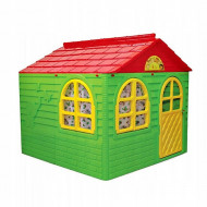 Дитячий ігровий Будиночок зі шторками 02550/3 пластиковий