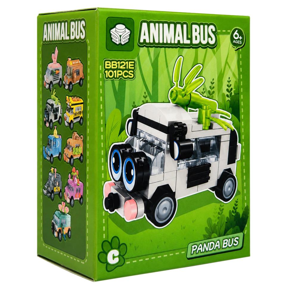Дитячий конструктор Panda Bus BB121E-C серії