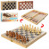 Настольная игра Шахматы YT29A с шашками и нардами опт, дропшиппинг