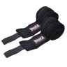 Бинти для боксу 3046 NYLON PowerPlay PP_3046_3m_Black, Чорні (3м) - гурт(опт), дропшиппінг 
