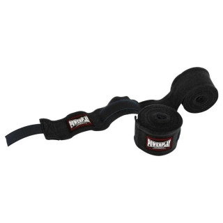 Бинти для боксу 3046 NYLON PowerPlay PP_3046_3m_Black, Чорні (3м)