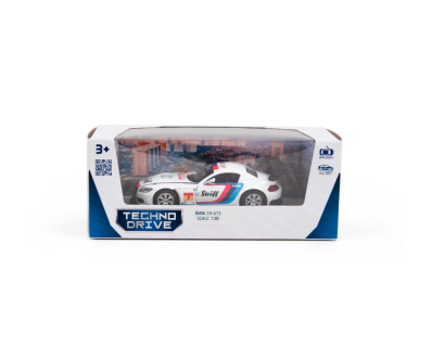 Детская автомодель BMW Z4 GT3 TechnoDrive 250255 белый