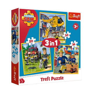 Дитячі пазли 3 в 1  