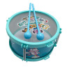 Детская игрушка Барабан 168-15C(Turquoise) палочки 2 шт 20 см опт, дропшиппинг