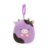 Мягкая игрушка на клипсе Коровка Олекси Squishmallows SQCP00463, 9 см опт, дропшиппинг
