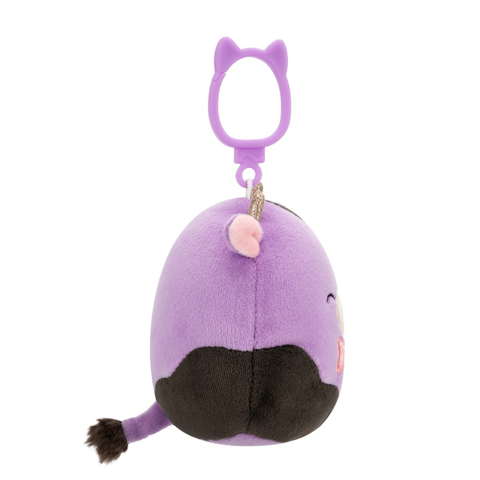 Мягкая игрушка на клипсе Коровка Олекси Squishmallows SQCP00463, 9 см опт, дропшиппинг