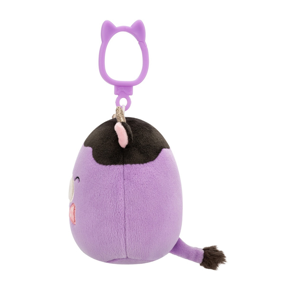 Мягкая игрушка на клипсе Коровка Олекси Squishmallows SQCP00463, 9 см опт, дропшиппинг